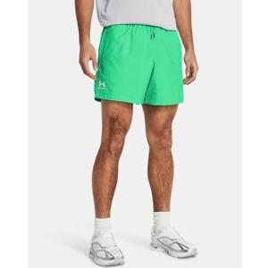 Under Armour Men's Green Mesh Lined UA Essential Volley Shorts Size 2XL